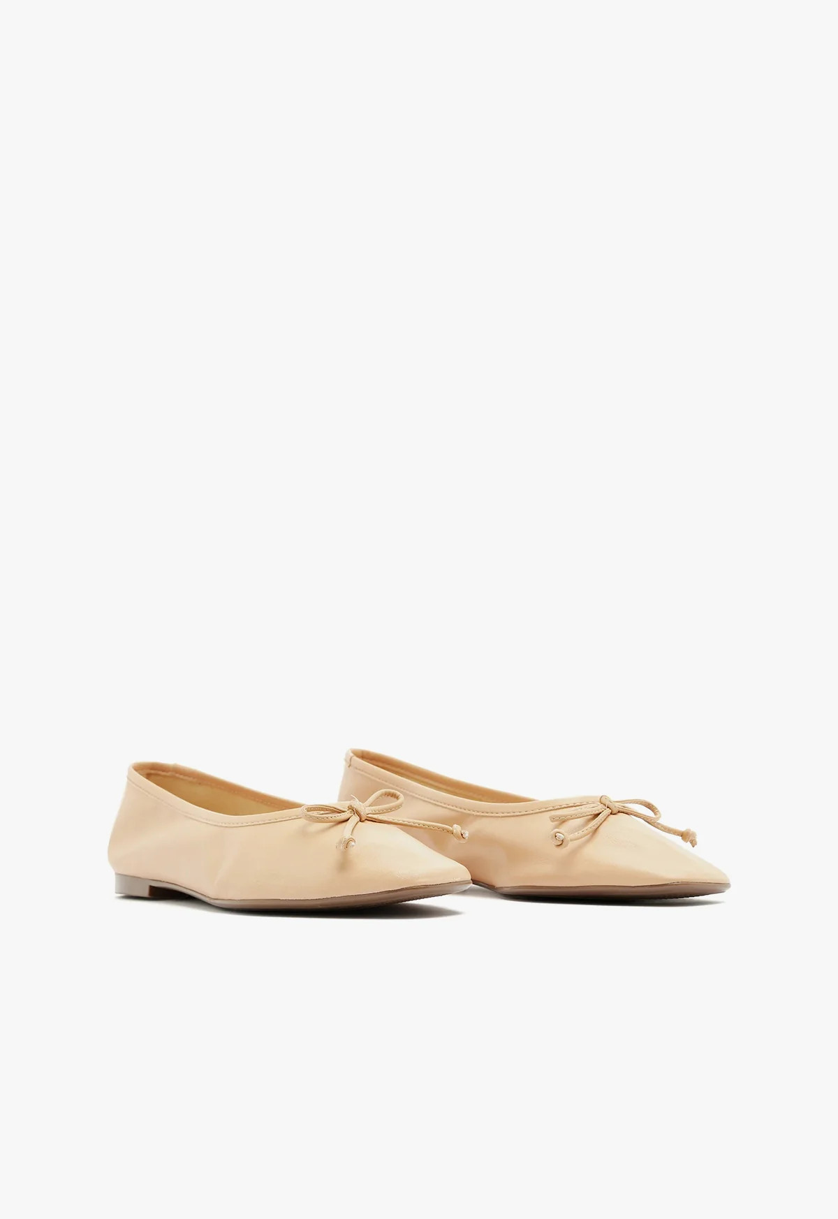 Arissa Ballet Flat Sandal | Beige Leather | Schutz (US)