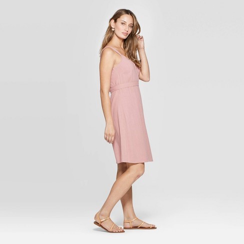 Women's Sleeveless V-Neck Wrap Dress - Universal Thread™ | Target