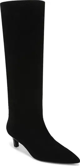 Dauphine Kitten Heel Knee High Boot (Women) | Nordstrom
