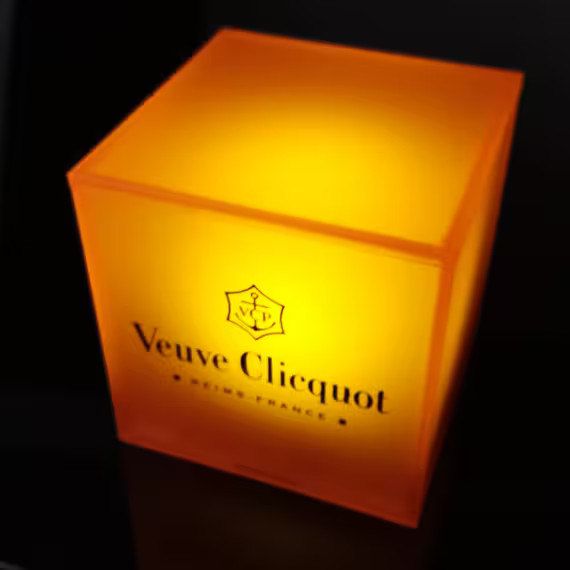 Luminous cube VEUVE CLICQUOT / MINT and boxed luminous cube from Veuve Clicquot Ponsardin / Champ... | Etsy (US)