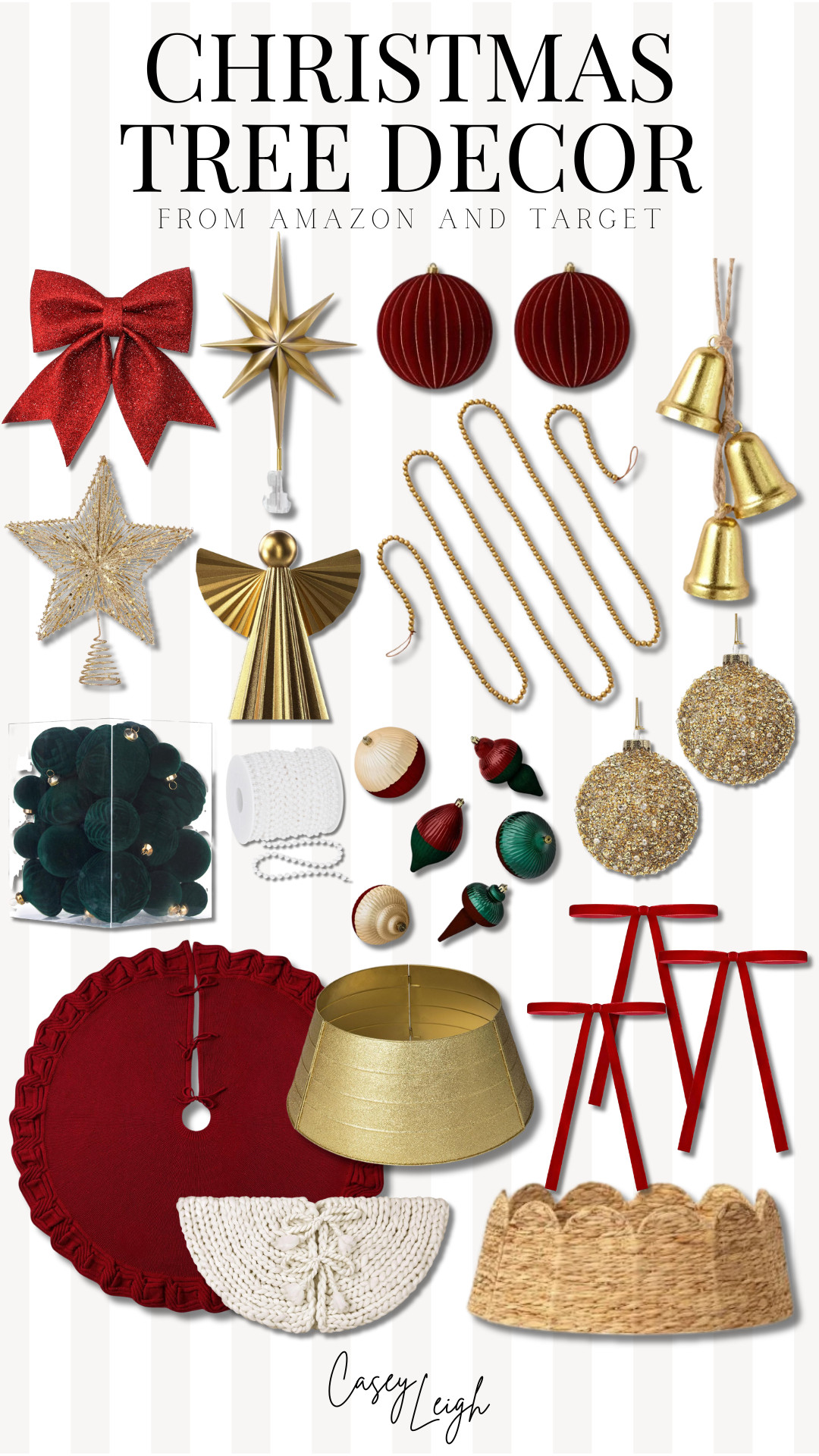 Amazon & Target Christmas tree decor finds! From classic to cozy — these pieces will make your tree the star of the season! 

 #LTKGiftGuide #LTKHoliday #LTKHome