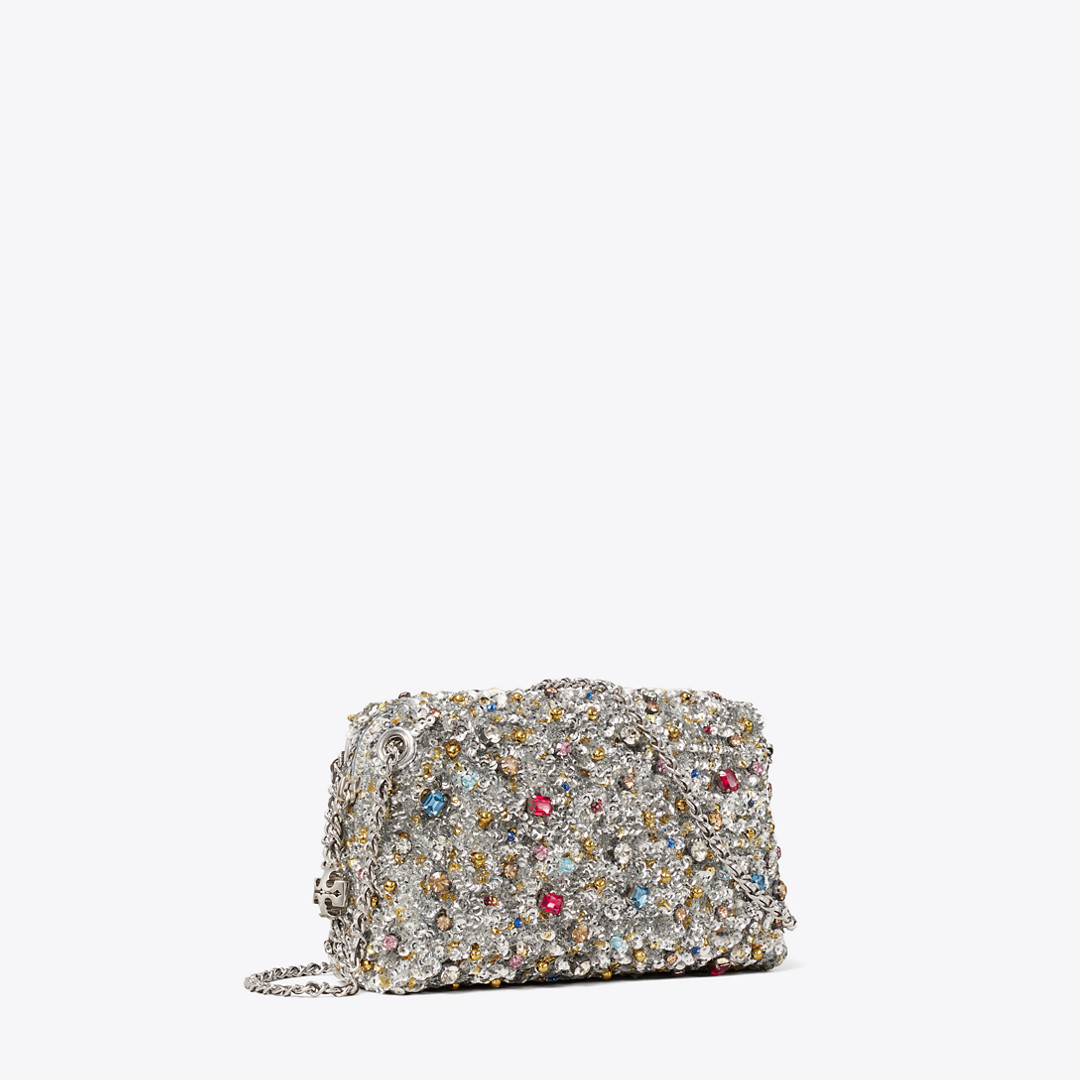 Tory Burch Fleming Embellished Soft Crossbody Bag | Tory Burch (US)