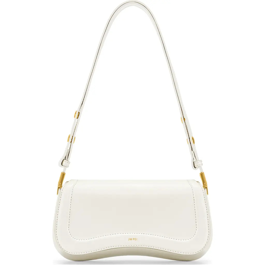 JW PEI Joy Faux Leather Shoulder Bag in White at Nordstrom | Nordstrom