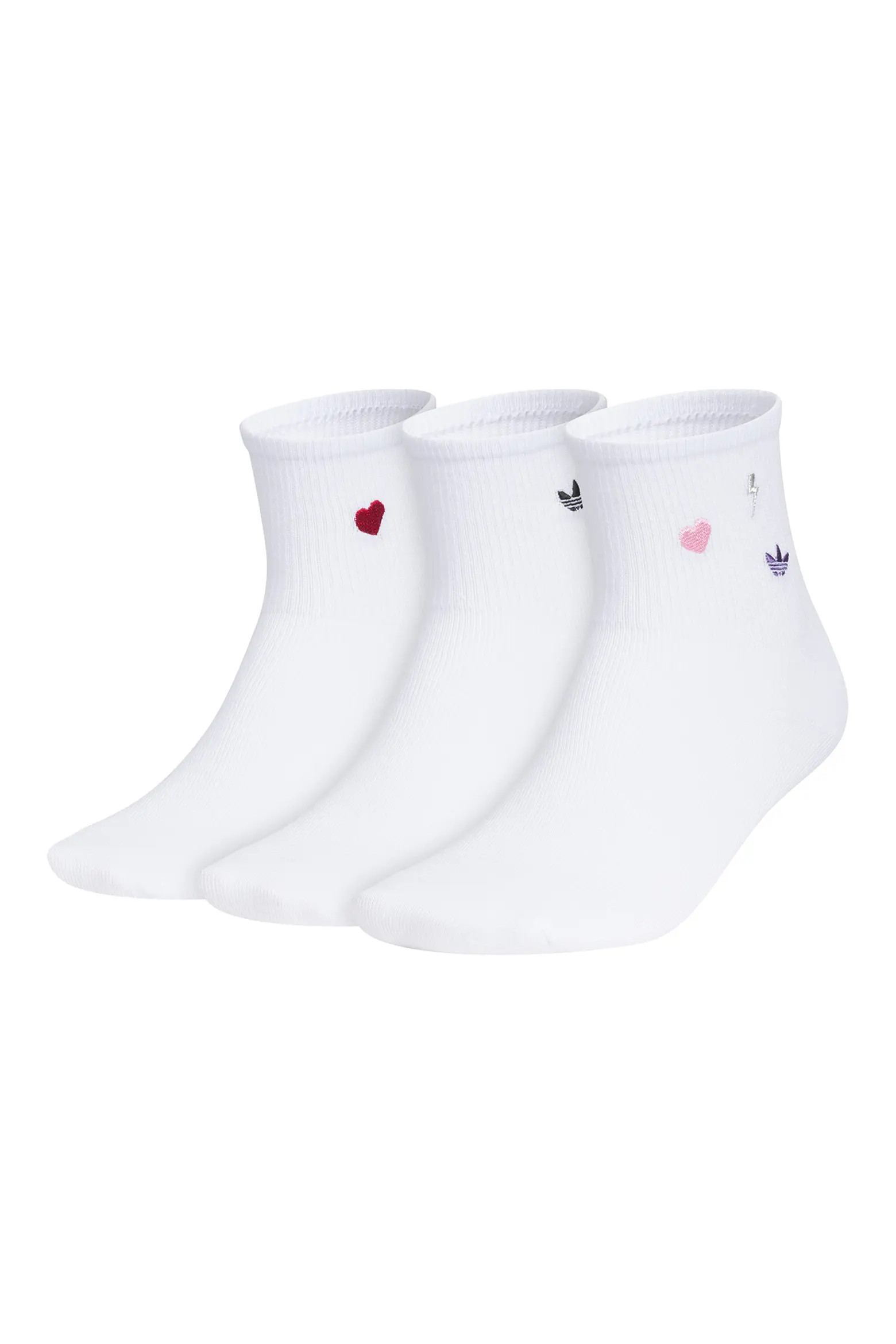 Gender Inclusive Assorted 3- Pack Icons Quarter Socks | Nordstrom | Nordstrom