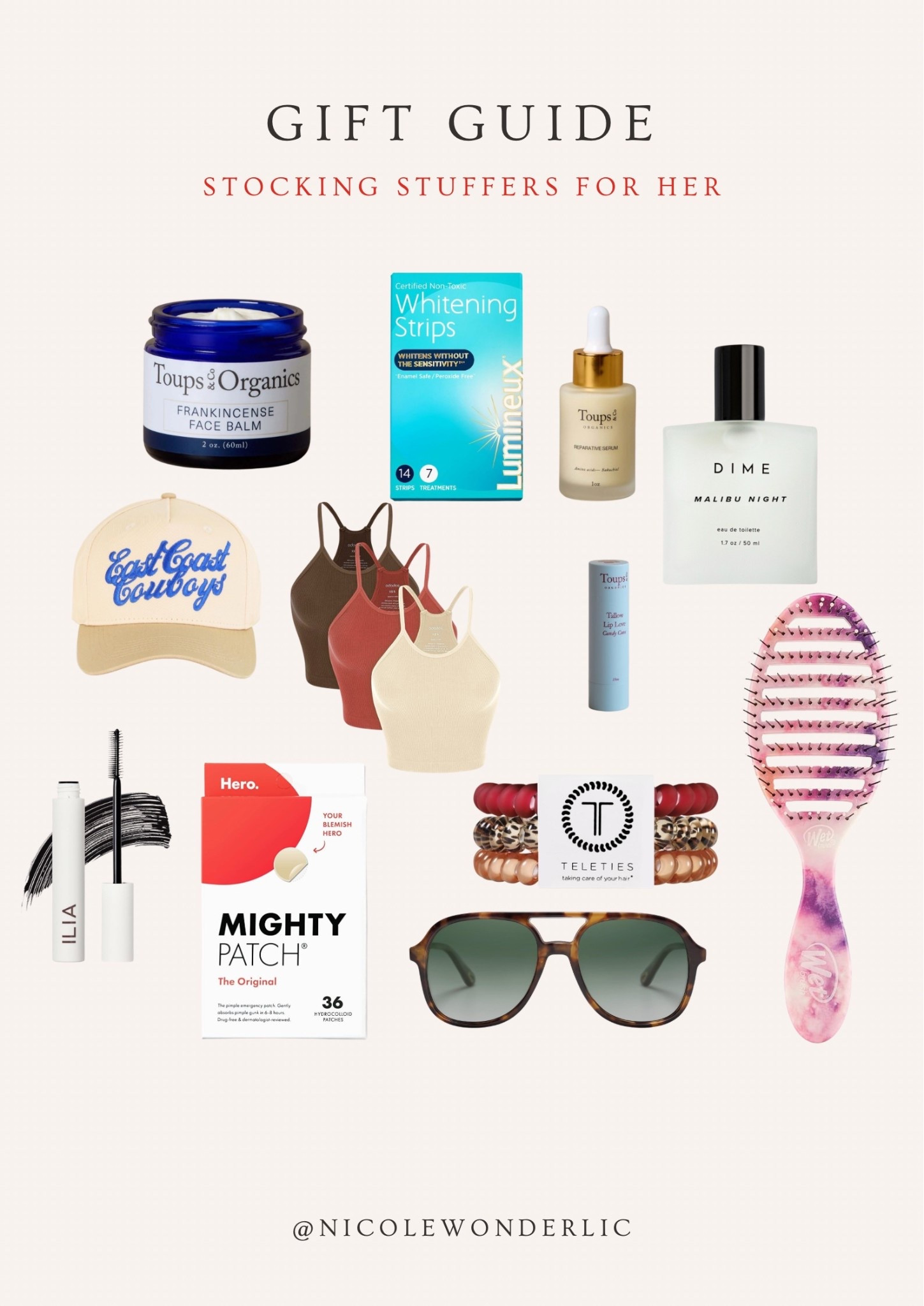 Gift guide stocking stuffers for her, gifts for mom, stocking finds for her, Christmas gift ideas for wife, for mom, for sister, stocking favorites 

#LTKGiftGuide #LTKCyberWeek #LTKHoliday