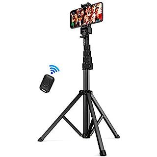 UBeesize Selfie Stick Tripod, 51" Extendable Tripod Stand with Bluetooth Remote for Cell Phones, ... | Amazon (US)
