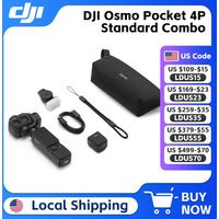 DJI Osmo Pocket 4P Standard Combo Dual Cameras Pocket Camera 4K/240fps Slow Motion ActiveTrack Up to 12× Zoom | AliExpress (US)