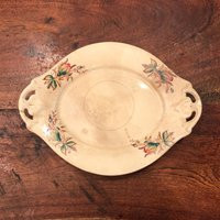 Antique 1800's Transferware Pottery Serving Tray - Praque Pattern Vintage 19Th Century Rustic Country Farmhouse Farm Kitchen Home Decor | Etsy (US)