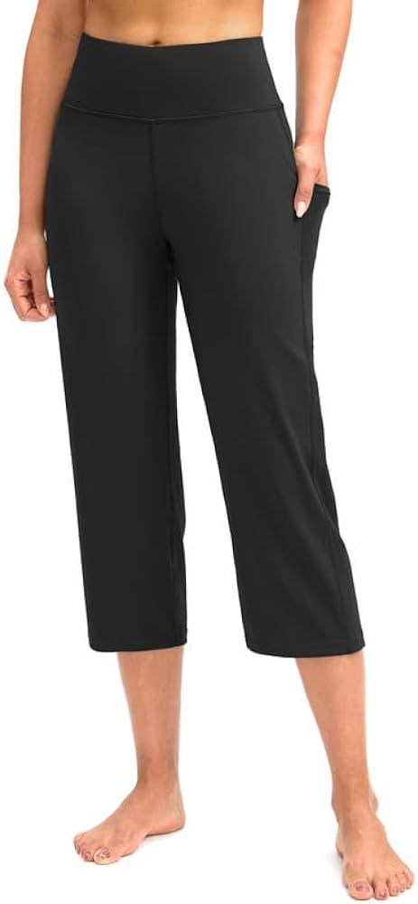 G Gradual Capri Pants for Women High Waist Workout Yoga Pants with Pockets Tummy Control Leggings... | Amazon (US)