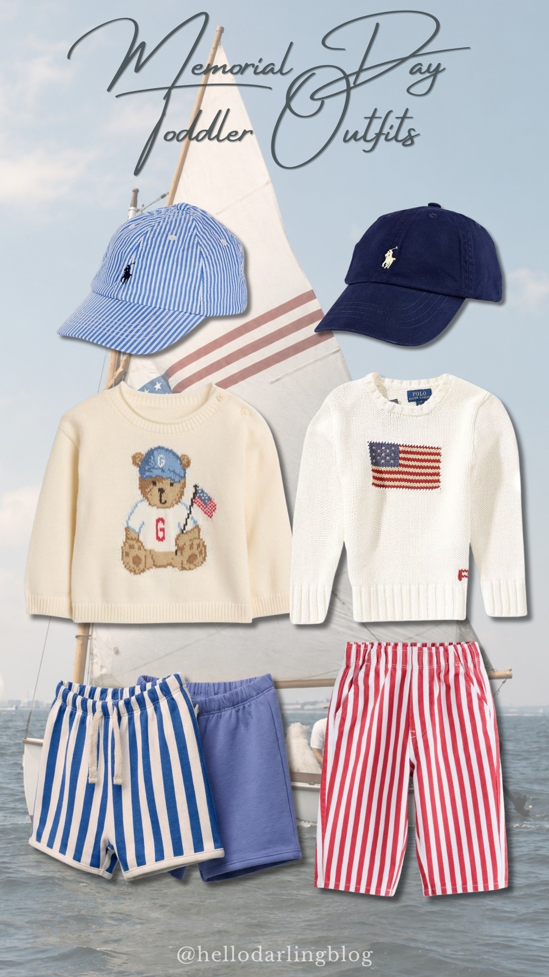 Memorial Day toddler outfit ideas 🇺🇸⚓️
Sharing the sweetest preppy little boy looks for summer holidays, beach trips, lake days & Fourth of July outfits. Loving the classic Ralph Lauren vibes, striped shorts, knit sweaters, and baseball caps for an effortless old money coastal style.

Perfect toddler boy outfit inspiration for:
• Memorial Day outfits
• 4th of July toddler outfits
• Preppy toddler boy style
• Coastal grandson aesthetic
• Summer vacation outfits for boys
• Americana kids fashion
• Classic Ralph Lauren toddler looks#ToddlerStyle #ToddlerBoyFashion #MemorialDayStyle #FourthOfJulyOutfit #PreppyStyle #RalphLaurenKids #CoastalGrandmother #OldMoneyStyle #SummerStyle #AmericanaStyle #ToddlerOutfits #LittleBoyStyle

#LTKKids #LTKBaby #LTKKids #LTKBaby #LTKmomlife