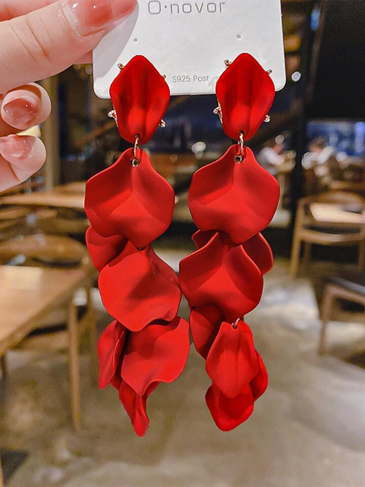 Petal Drop Earrings | SHEIN USA | SHEIN