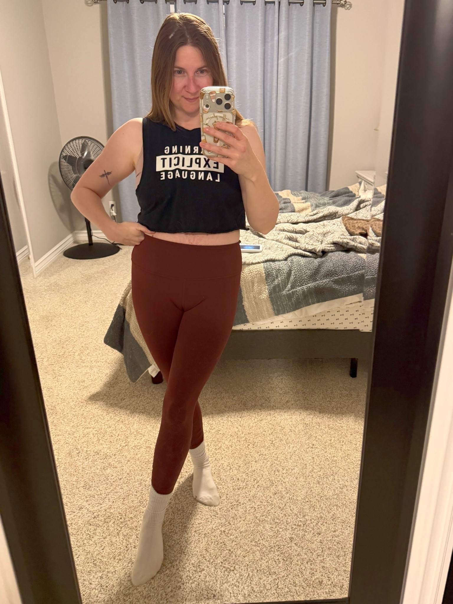 I cropped this tank to be more workout friendly! 💪🏼

#LTKMidsize #LTKfitnessgoals #LTKselfcare