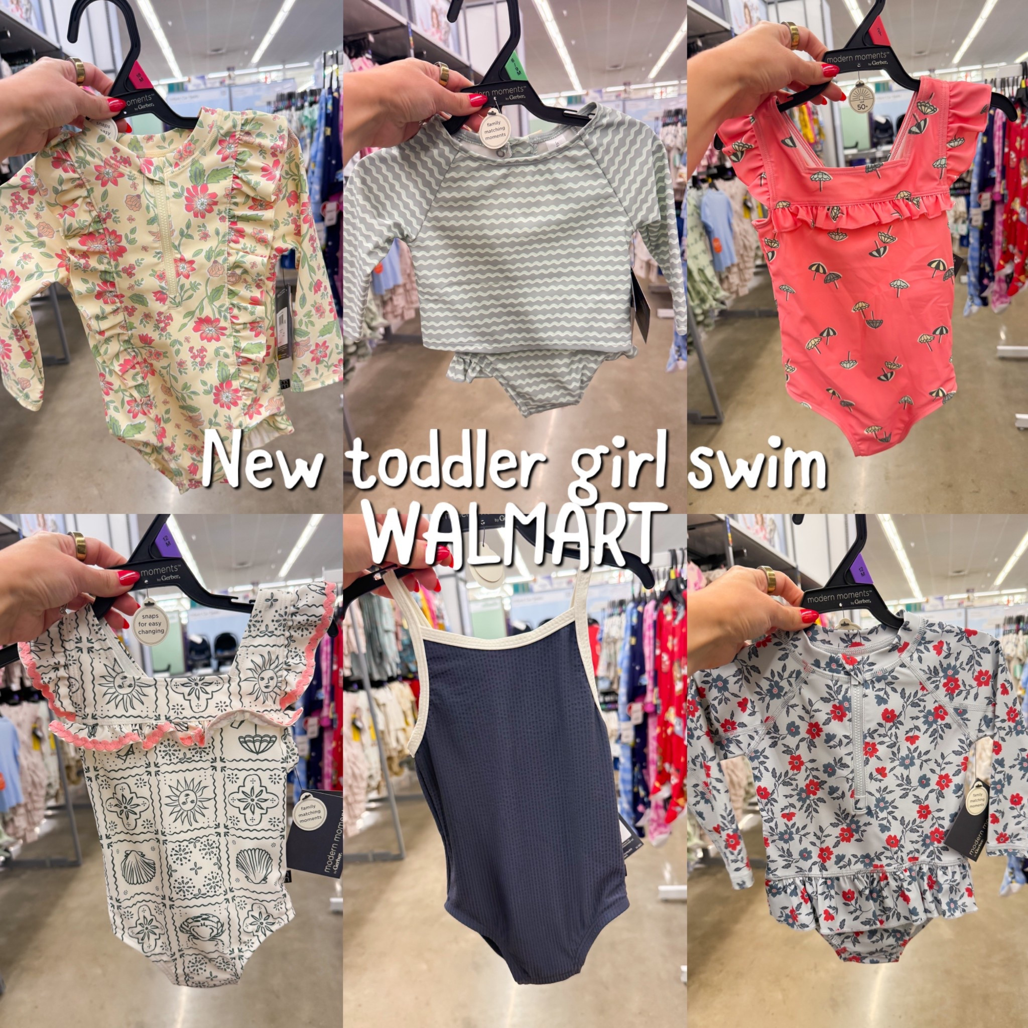 New baby and toddler girls swimsuits at Walmart! #walmart #toddler #baby

#LTKBaby #LTKmomlife #LTKspring
