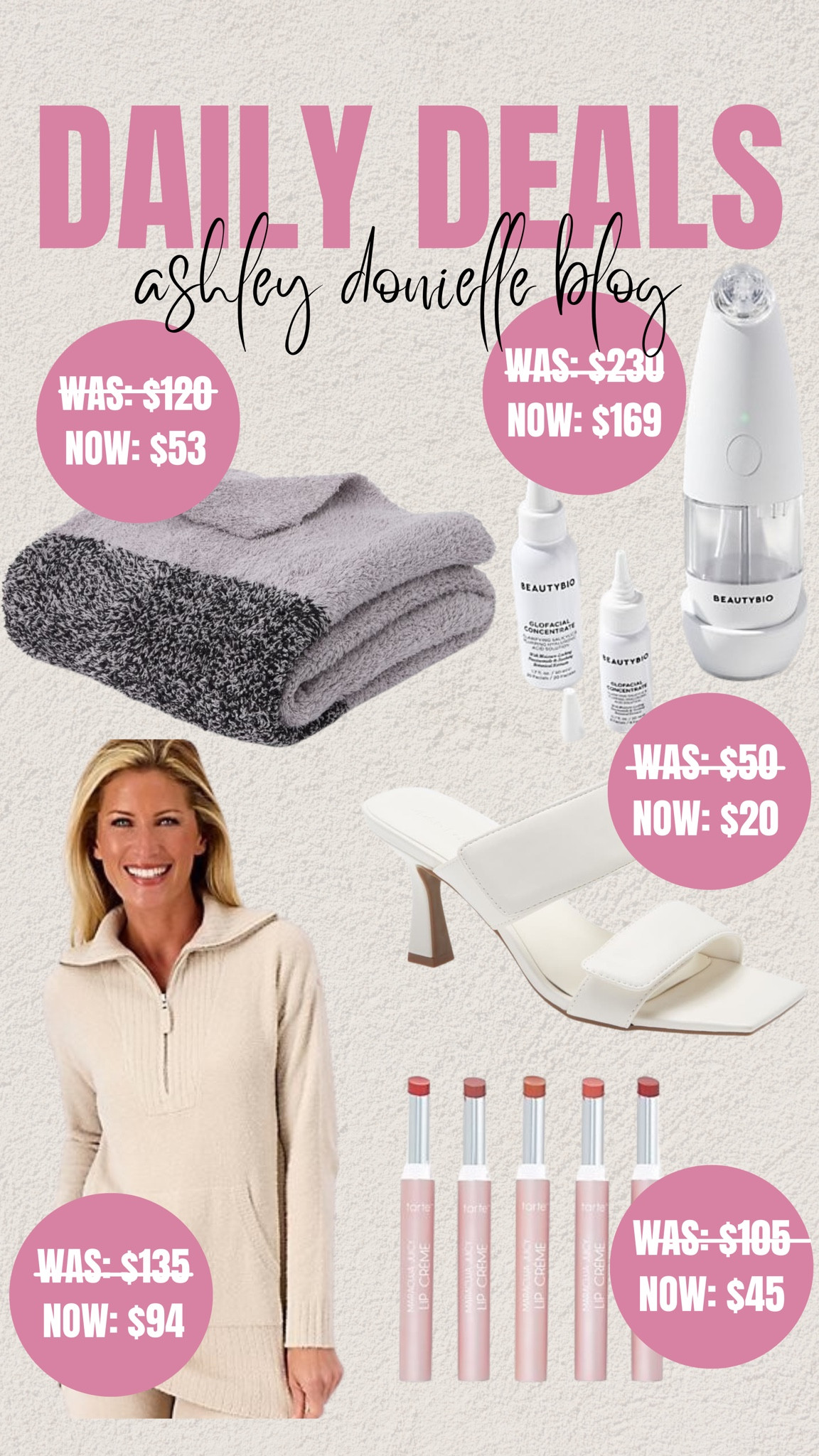 Daily Deals!

Blanket, sweater, quarter zip, barefoot dreams, heels, skincare, Steamer, lipstick

#LTKSeasonal #LTKsalealert #LTKstyletip