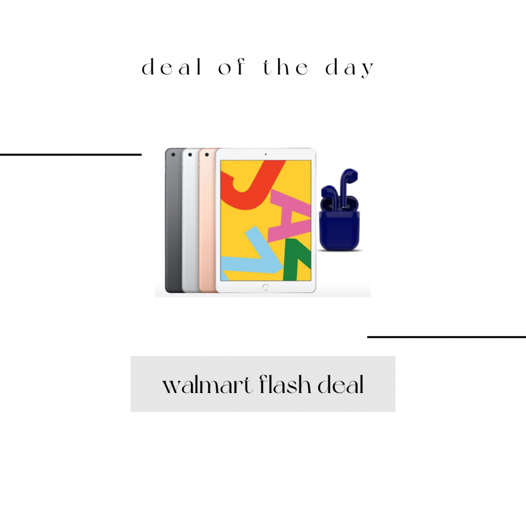 Walmart flash deal: IPad and Bluetooth headphones bundle 

#LTKSaleAlert #LTKKids #LTKFamily