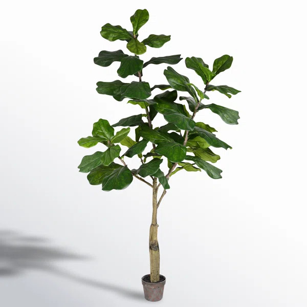 Faux Fiddle Leaf Fig Tree in Pot | Joss & Main
