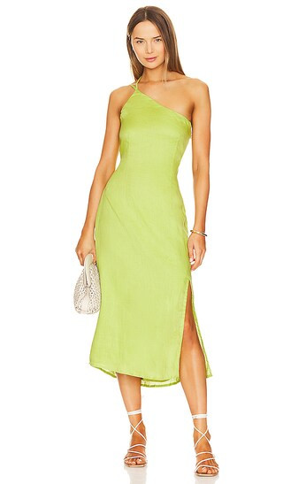 x REVOLVE Beatrix Midi Dress in Kiwi Fruit | Revolve Clothing (Global)