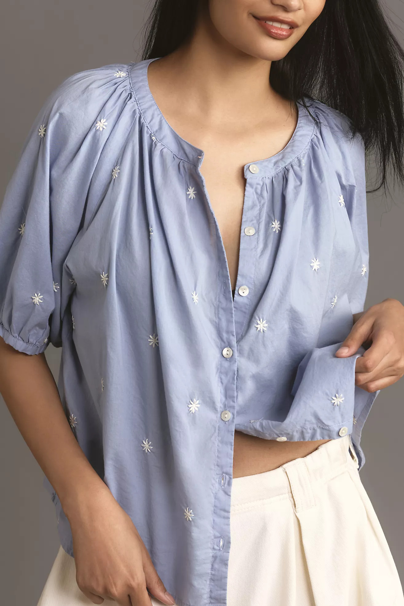Velvet by Graham & Spencer Amira Blouse | Anthropologie (US)