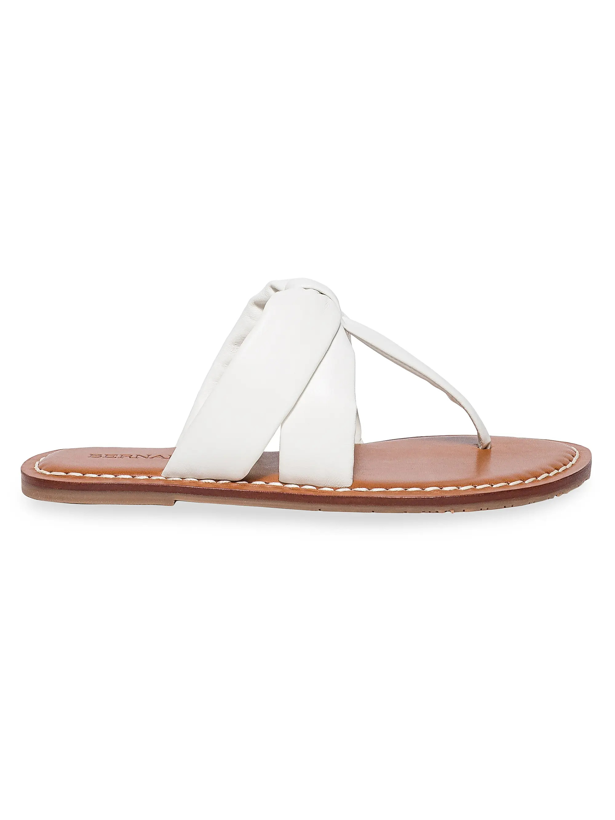 Margaret Leather Thong Sandals | Saks Fifth Avenue