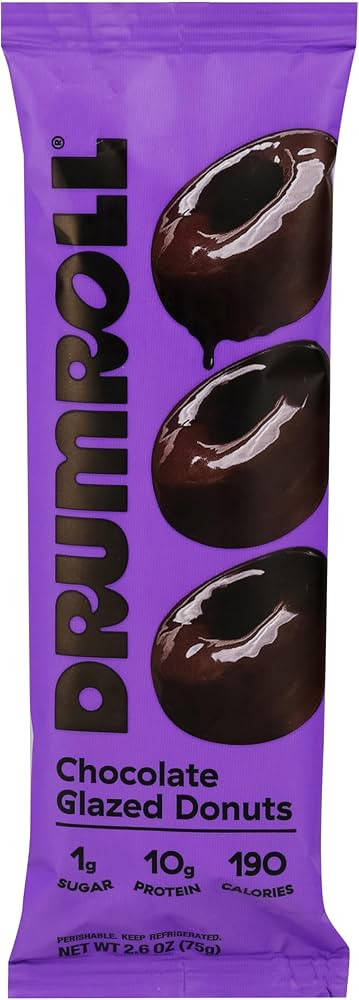 Drumroll, Gf Chocolate Glazed Donuts, 2 Ounce | Amazon (US)