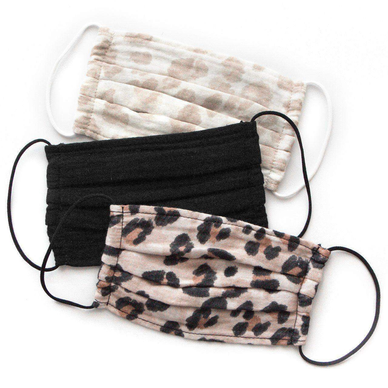 Maskpack - Cotton Face Mask 3pc Set by KITSCH | Kitsch