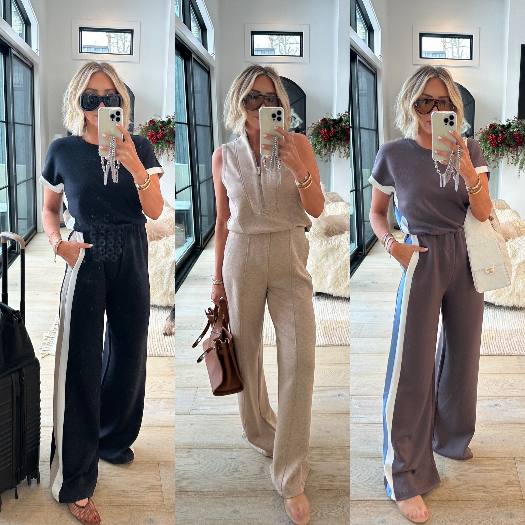 The NEWNESS from @spanx is so freakin good right now! Perfect weekend wear, sports mom look, travel style, etc! Use my code: “ABBYXSPANX” for 15% off your first order + free shipping. Wearing a size small tall for reference. #spanxpartner 