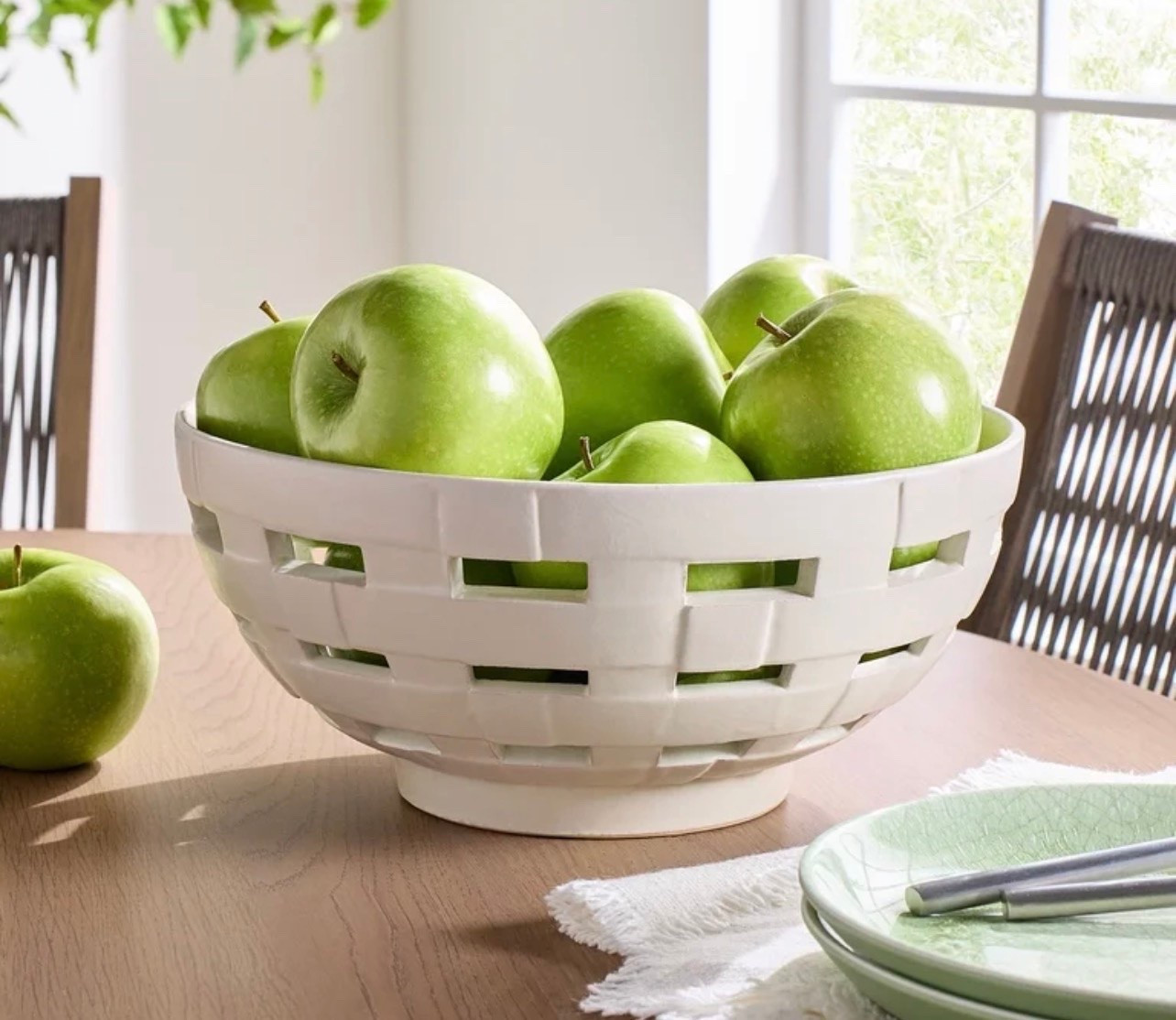 I just purchased this fruit bowl from Walmart. It is so cute. I love the look of it!￼

#LTKHome