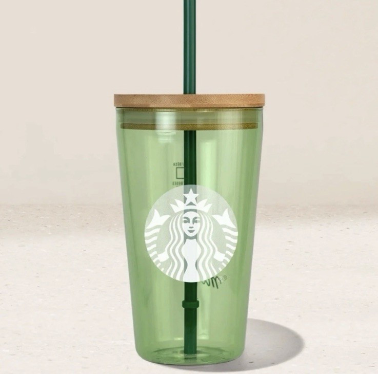 \ud83d\udc9aNWT Starbucks 2026 MATCHA Green Glass Cold Cup w/Wooden Lid | eBay | eBay US