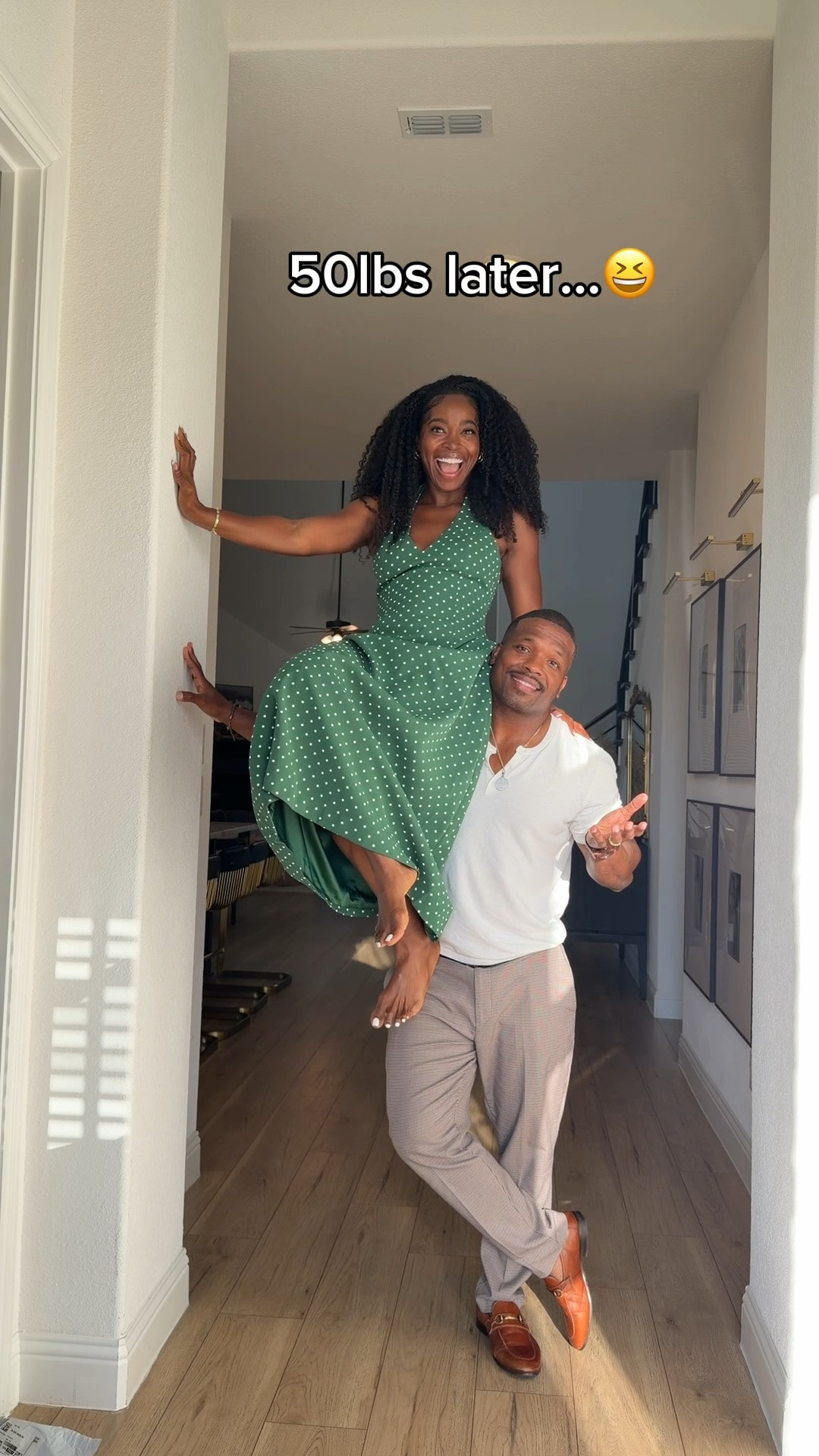 Shop my green polka dot halter dress 🫶🏾

#LTKootd #LTKU