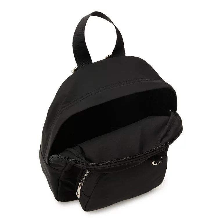 No Boundaries Women's Mini Dome Backpack, Black | Walmart (US)