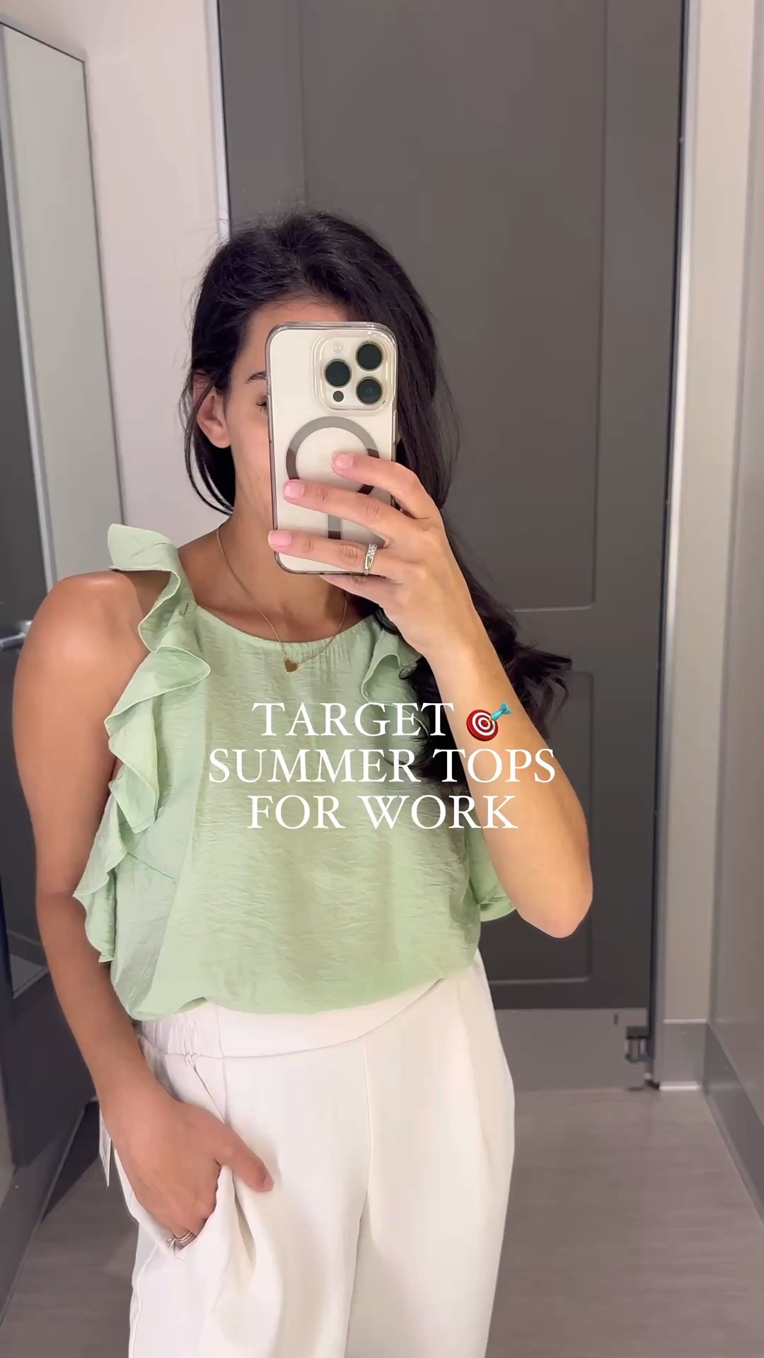 Target tops for work - wearing size XS  

#LTKFindsUnder50 #LTKWorkwear #LTKFindsUnder100