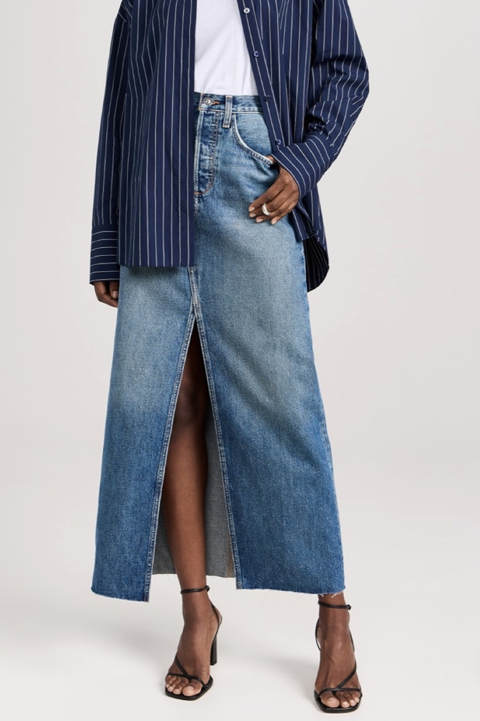 I have been eyeing this skirt from Favorite Daughter for god knows how long!!! & they are finally ON SALE at Shopbop, less than $100 and on the last size 24 - I’ve heard these run big and to size down. Who’s going to pull the trigger with me?

#LTKFindsUnder100 #LTKCyberWeek #LTKSaleAlert