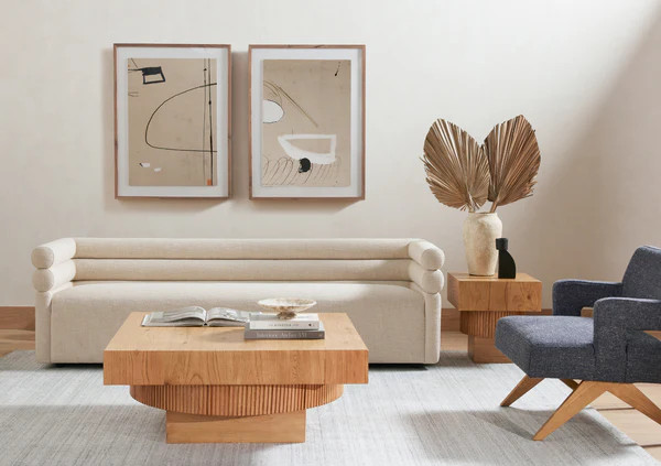 Evaness Sofa - Hampton Cream | Alchemy Fine Home