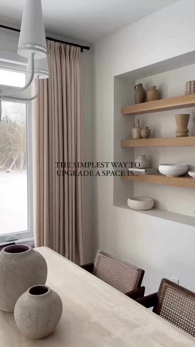 Lille Linen Pinch Pleat Curtains Drapes with Blackout Lining | Homerilla