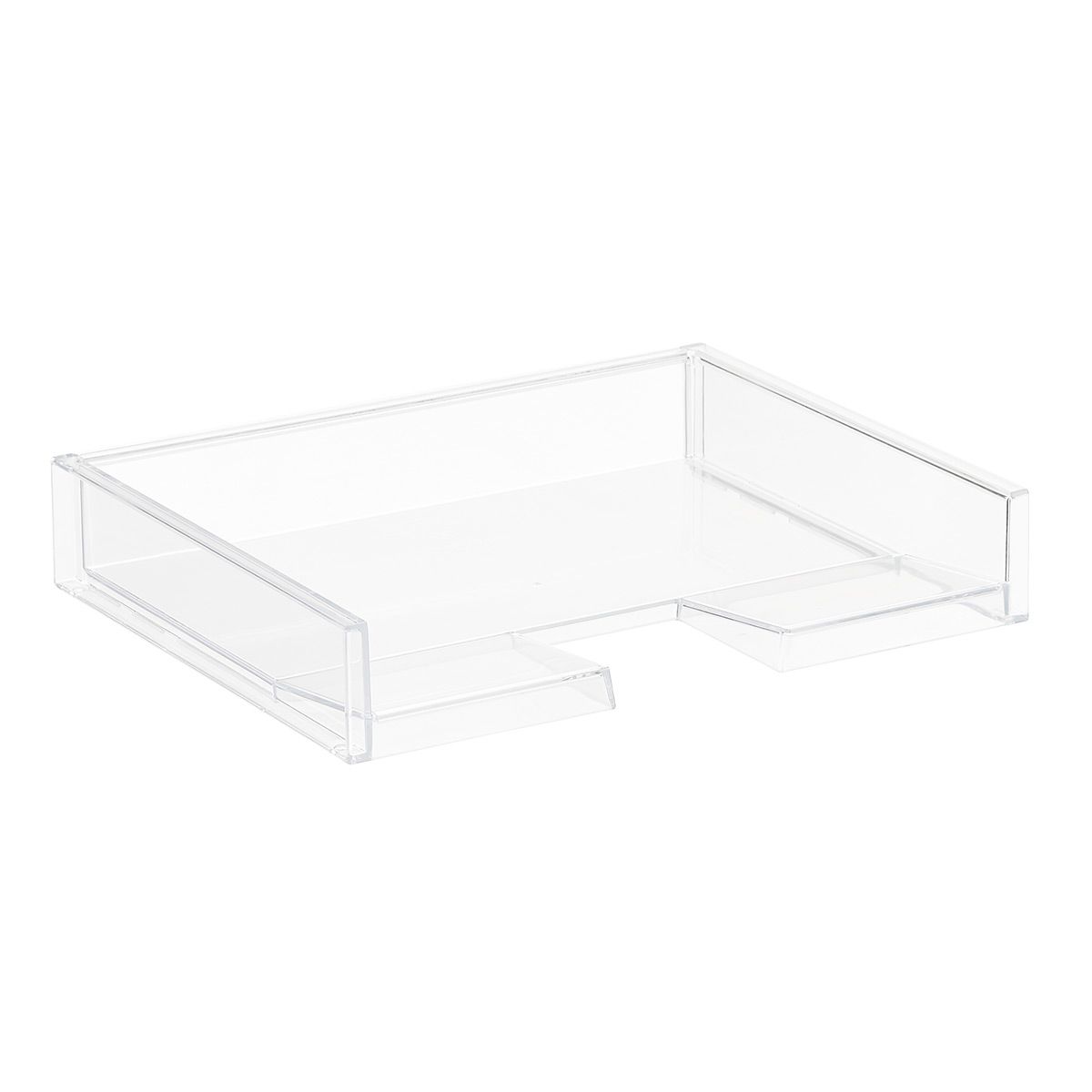 like-it Landscape Letter Tray Clear | The Container Store