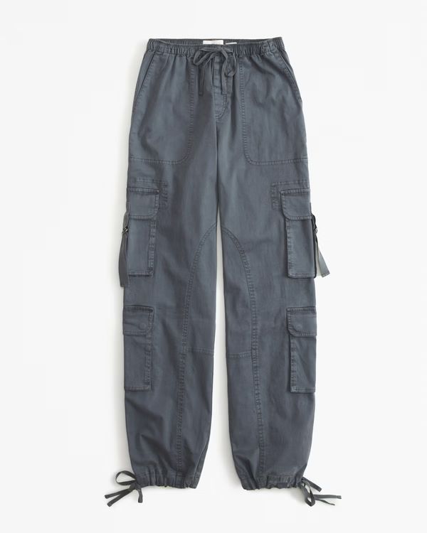 High Rise Baggy Cargo Pant | Abercrombie & Fitch (US)