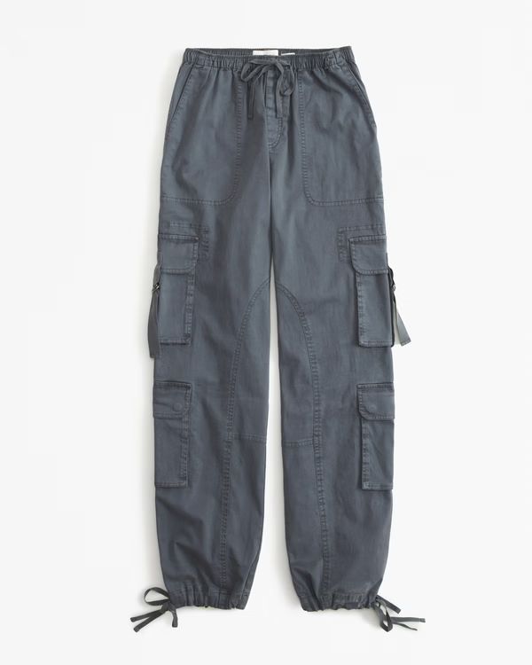 Women's High Rise Baggy Cargo Pant | Women's New Arrivals | Abercrombie.com | Abercrombie & Fitch (US)