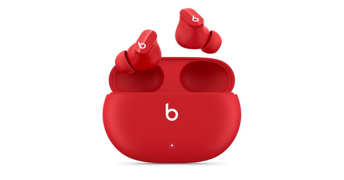 Beats Studio Buds – True Wireless Noise Cancelling Earphones – Beats Red | Apple (US)