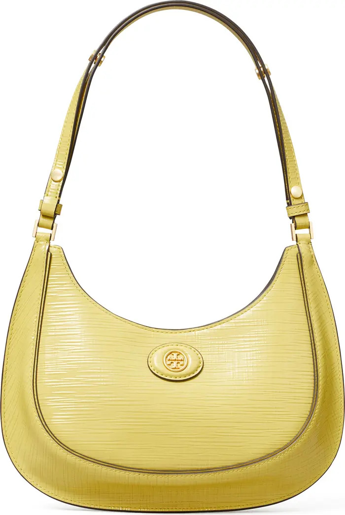 Robinson Crosshatched Leather Convertible Crescent Bag | Nordstrom