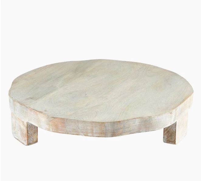 18" Large Pedestal Wood Board | The Nested Fig