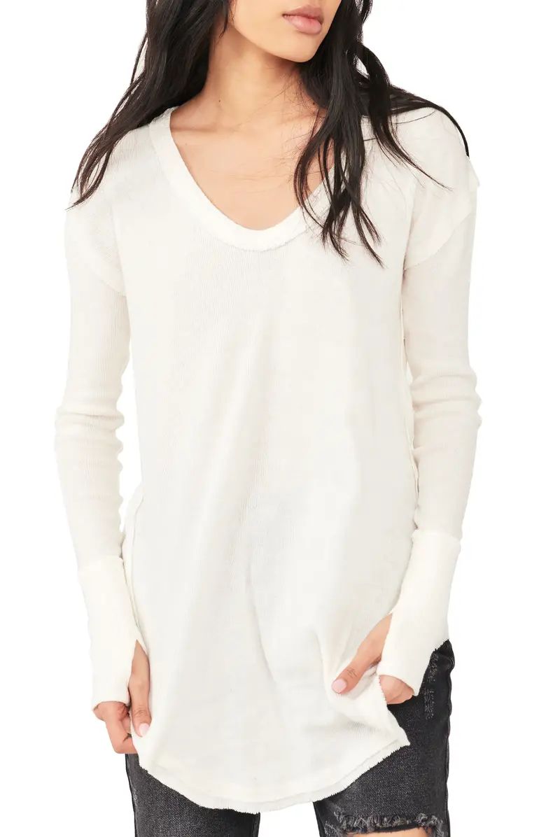 Free People Colby Raw Edge Top | Nordstrom | Nordstrom