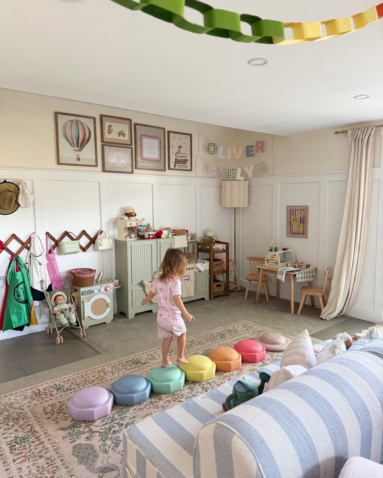 These stepping stones are one of the most played with things we have in the house!! We move them from each floor wherever we’re playing - they stack up so cute and don’t take up space! This is the pastel stack and Evelyn plays with them nonstop! They also sit in them upside down 💖 

Nuby, kids stepping stones, whimsical play, open ended play

#LTKmomlife #LTKHome #LTKKids