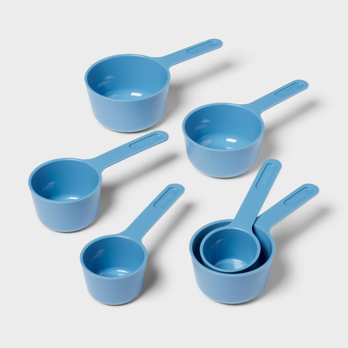 6pc Measuring Cup Set Blue - Room Essentials™ | Target