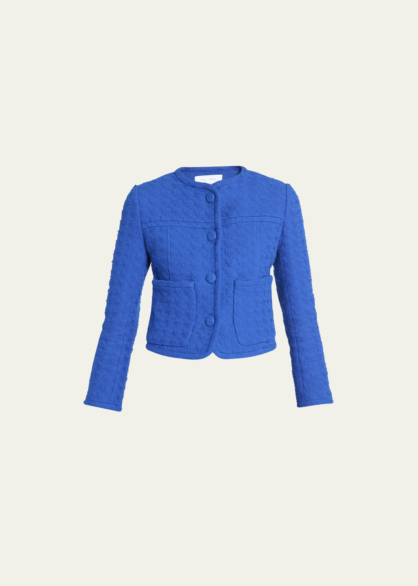 Proenza Schouler White Label Cropped Tweed Jacket | Bergdorf Goodman