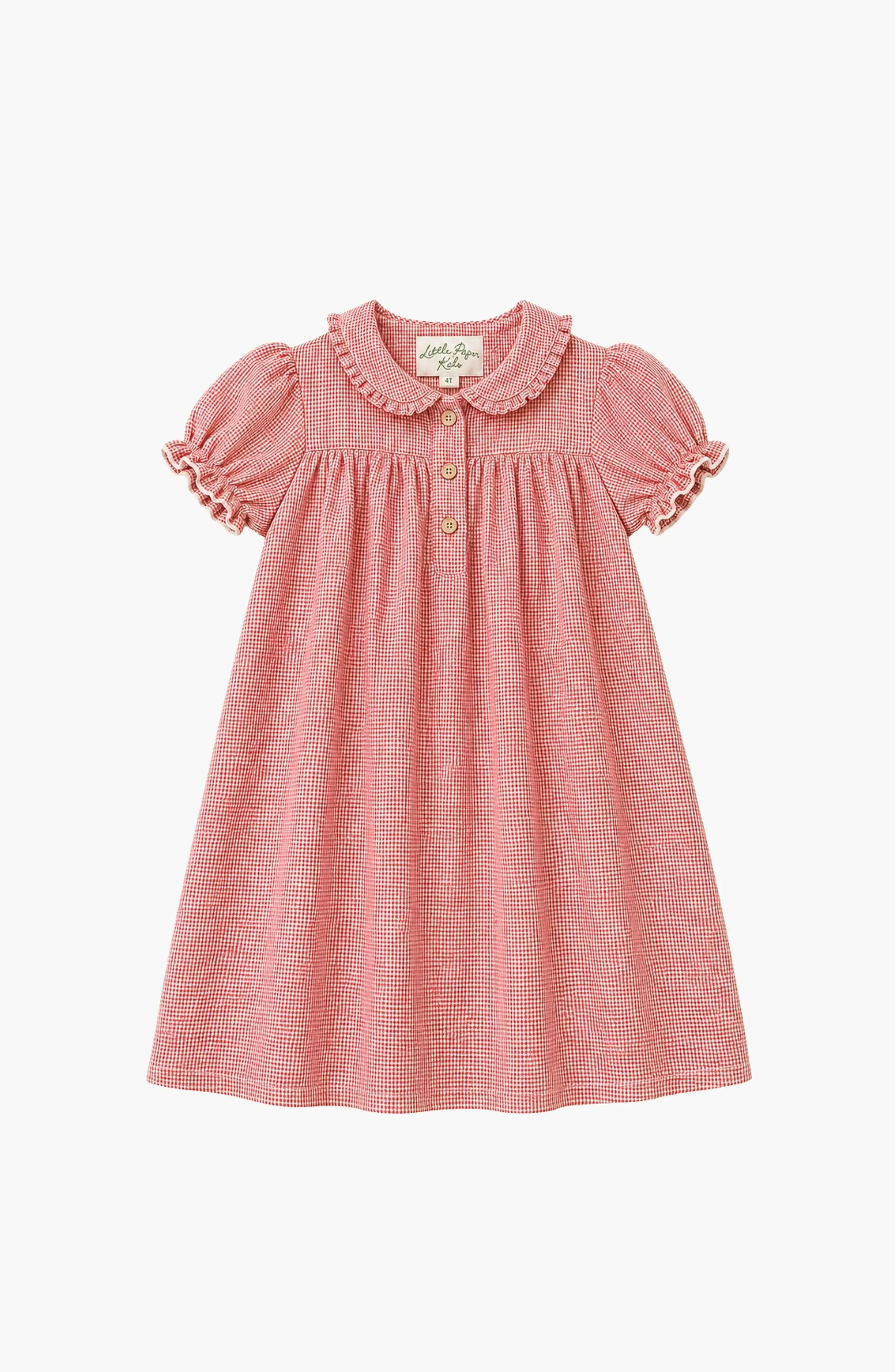Little Paper Kids Libby Dress in Summer Sailboat at Nordstrom, Size 5 | Nordstrom