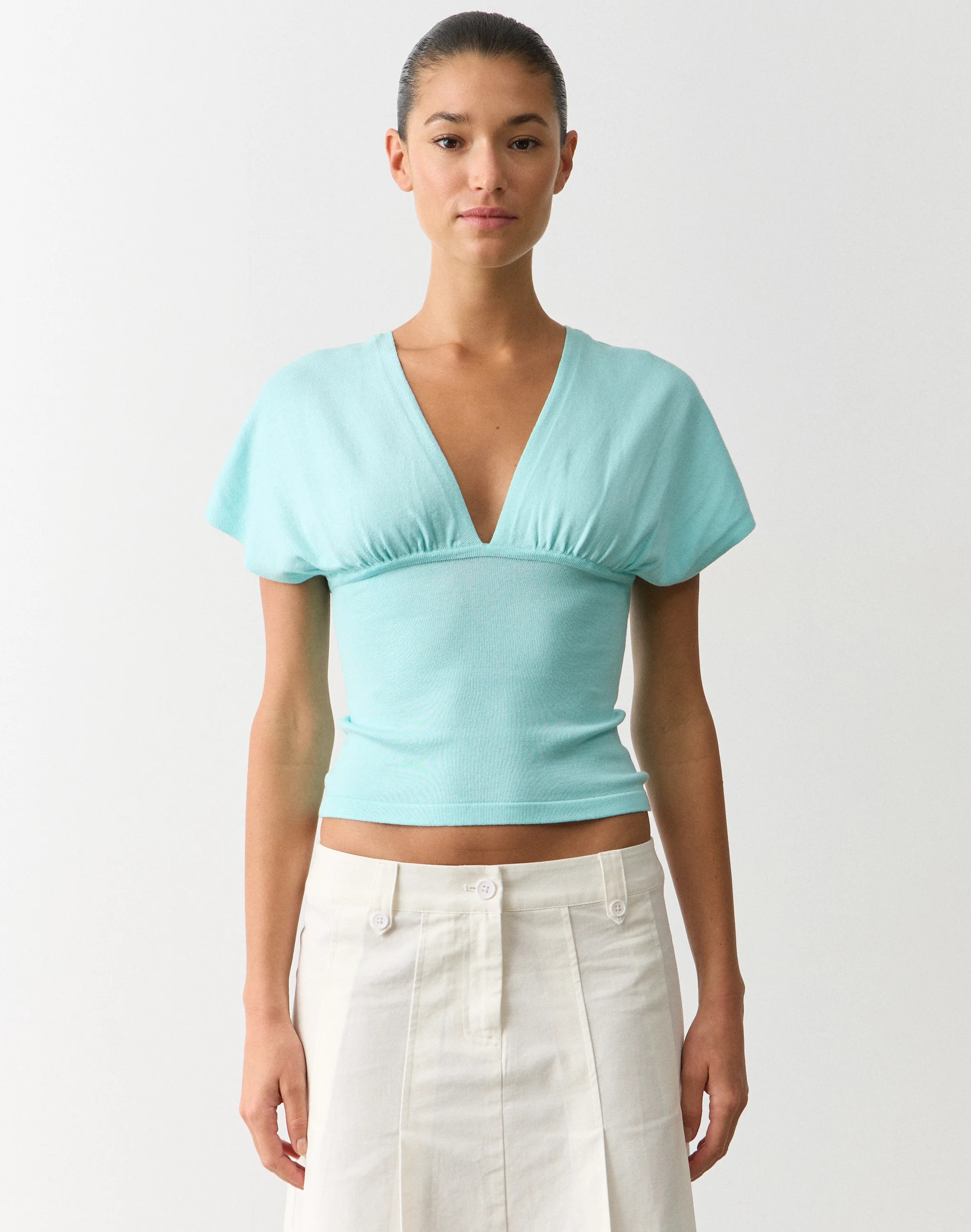 V Neck Knit Top | Glassons (Australia)
