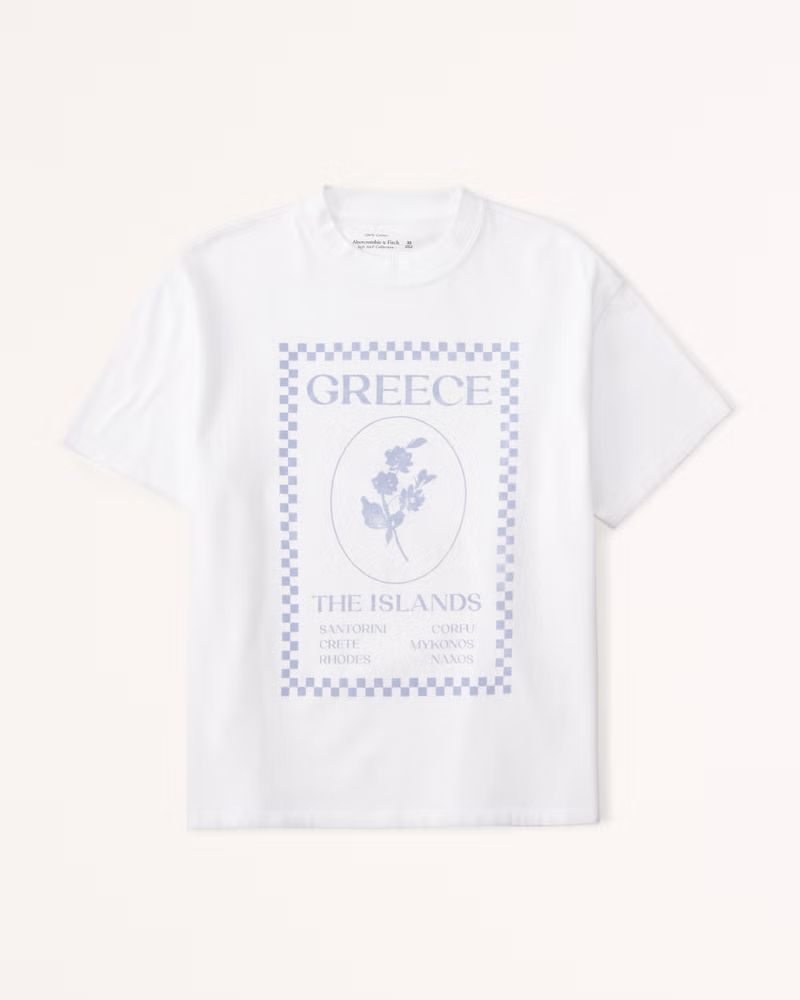 Greece Graphic Easy Tee | Abercrombie & Fitch (US)