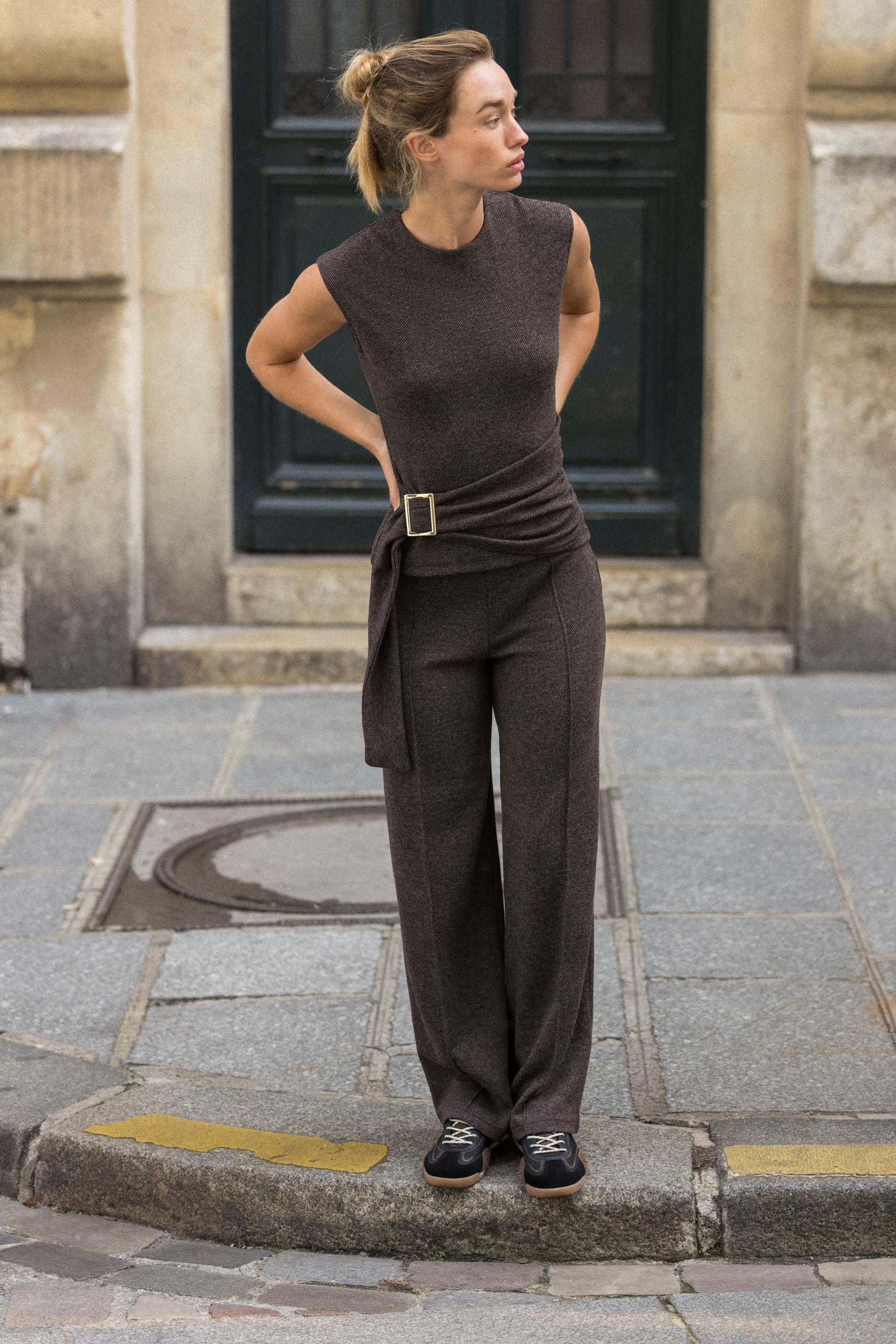 SOFT BUCKLE TOP | Zara UK