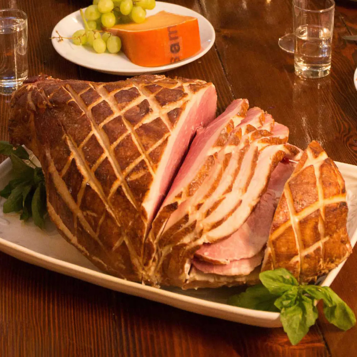 Heritage Foods - Maple Cured Heritage Ham (Bone-In) | Goldbelly