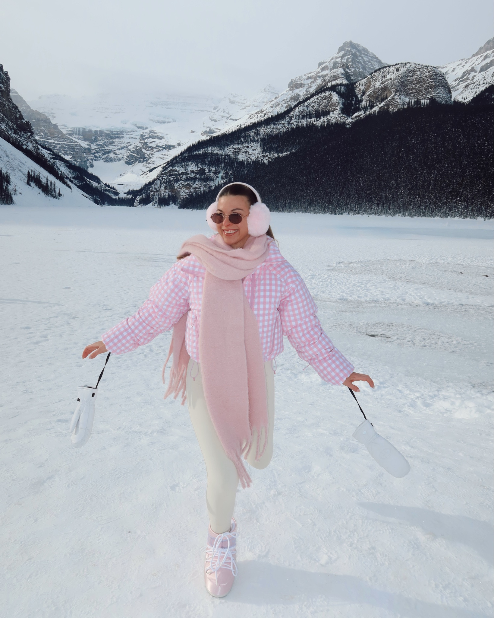 Canada winter ski vacation. Winter sports ski look pink edition

Wearing my usual smalls

Skiing
Winter sports
Winter vacation
Canada trip
Base layers
Ski suit
Snow boots
Heated socks
Ski accessories 


#LTKActive #LTKgrwm #LTKTravel